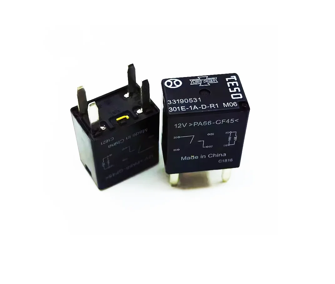 HOT NEW 301E-1A-D-R1  301E1ADR1  DC12V 12VDC 12V 35A relay 4PIN