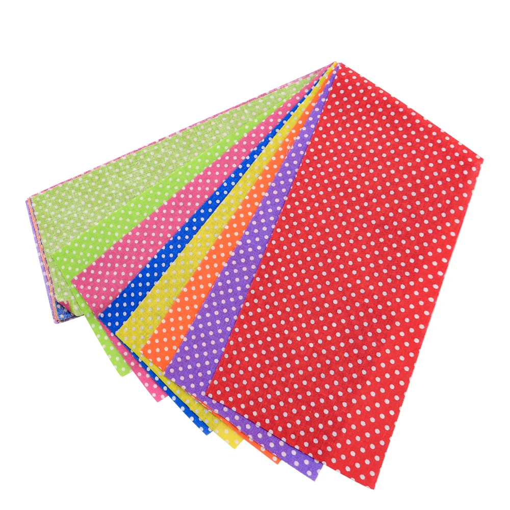 Teramila Neuheiten Bunte Design 6-8 PCS /Lot 9CM x 50CM Nähen Material Baumwolle Gelee rollen Streifen Plain Stoff Patchwork – Detail 11