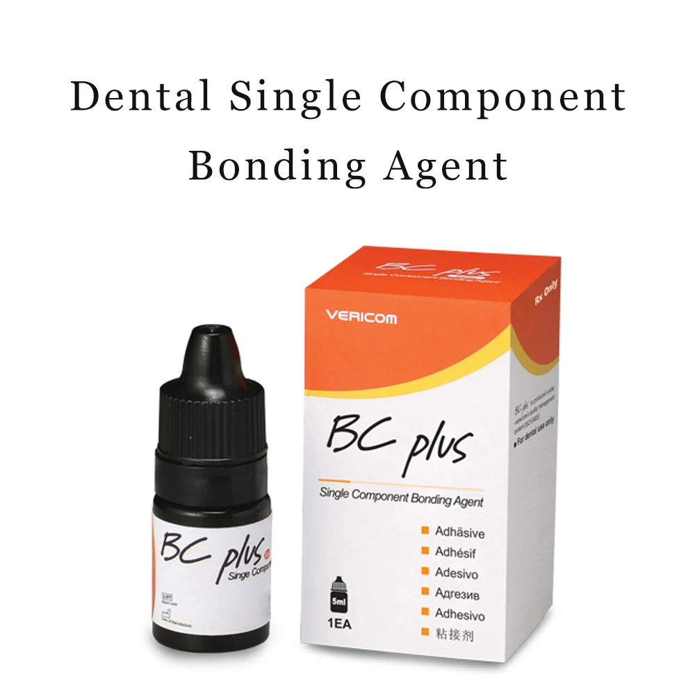 Dental Adhesive Bonding Agent Bc Plus Vericom Composite Resin Light Cure 5th Generation Single Component Korea Dentistry Product