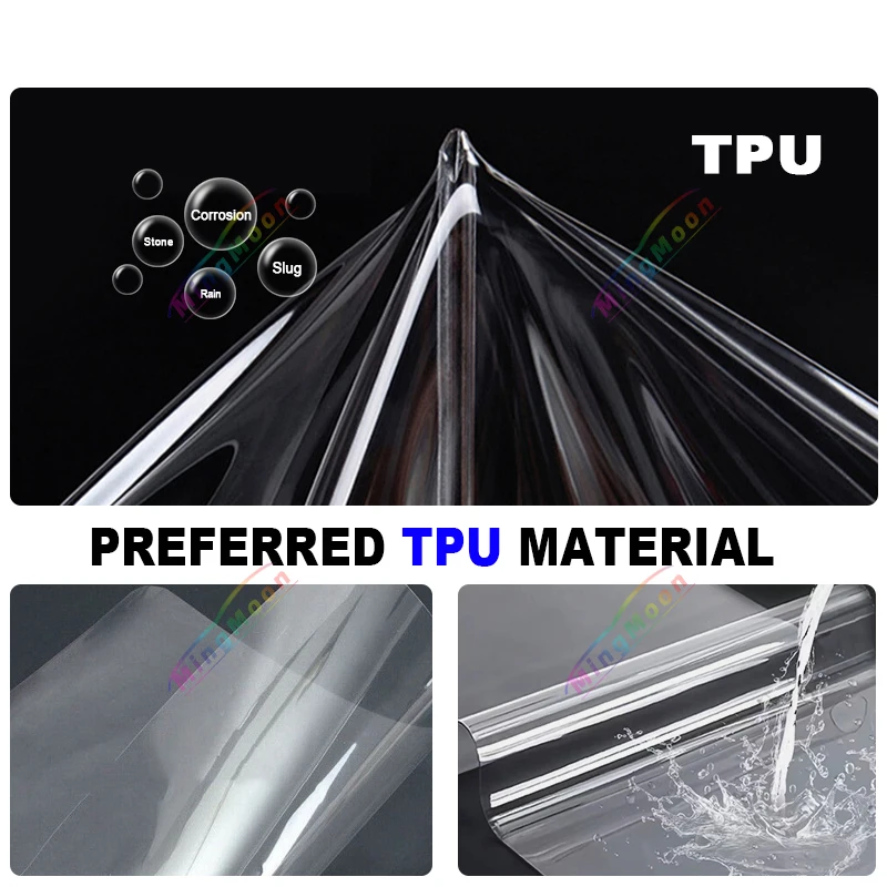 Tpu Transparent Film for Citroen C5X C5 X Car Interior Sticker Center Console Gear Navigation Dashboard Door Window Lift Panel