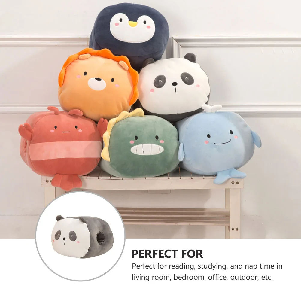 

Hand Warmer Pillow Throw Pillows for Couch Cartoon Cushion Decor Cloth Office Cute Cushions