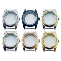 High Quality 36mm 40mm Rose Gold Case Sapphire Crysta Fit NH34 NH35 NH36 NH38 NH39 NH70 NH72 ETA2824 PT5000 Movement
