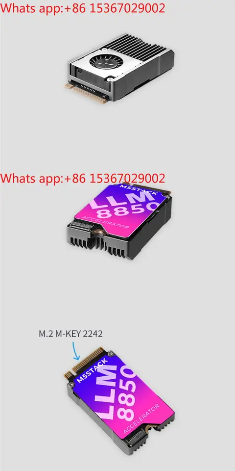 M5Stack LLM 8850 Card AI Accelerator Card with Axera AX8850 SoC