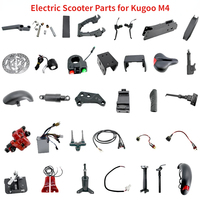 Electric Scooter Parts for Kugoo M4 10 Inch Various Repair Spare Part hand brake Rear Fork Tool E-scooter Kick Accessories