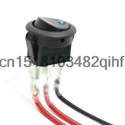 

DC 12V 16A Синяя индикаторная лампа ВКЛ/ВЫКЛ SPST Автомобильный кулисный переключатель