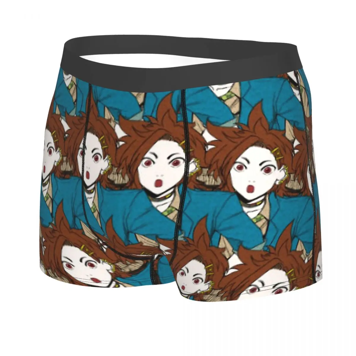 Joe Tazuna Men Printed Boxer Briefs Underpants Shin Tsukimi Your Turn To Die Highly Breathable Top Quality Gift Idea