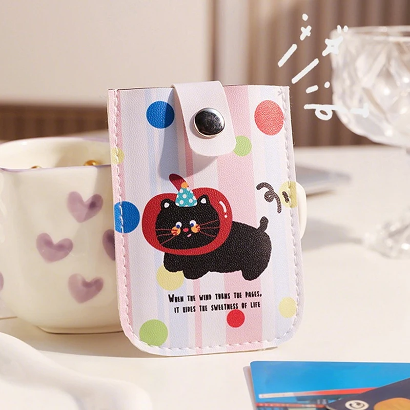 Bolso con bolsillos para tarjetas laminadas, estuche extraíble oculto para tarjetas de visita, tarjetero de identificación de cuero PU a la moda, Mini billetera para mujer