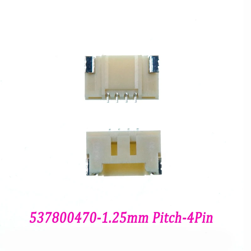 High Quality Molex 53780-0470 4Pin 1.25mm Pitch SMD Right Angle PCB Header Wire-to-Board Connector, Original in Stock