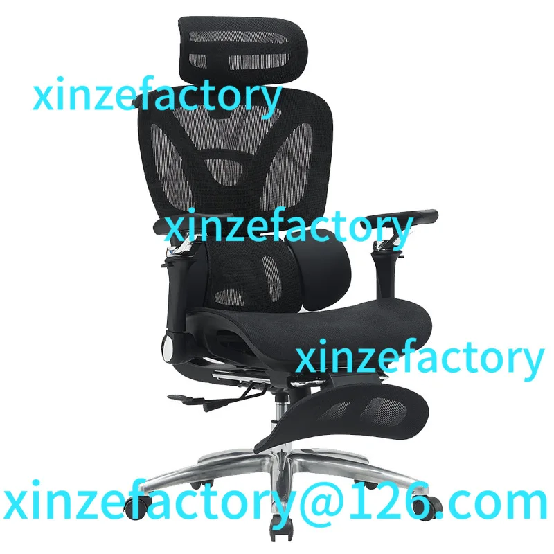 

Customizable Ergonomic Office Mesh Seat Adjustable Headrest Commercial Chair