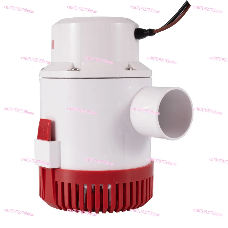 12V24 Volt DC Submersible  Bilge Agricultural Large Flow Pumping and Drainage Yacht Marine Battery Water Pump 4700