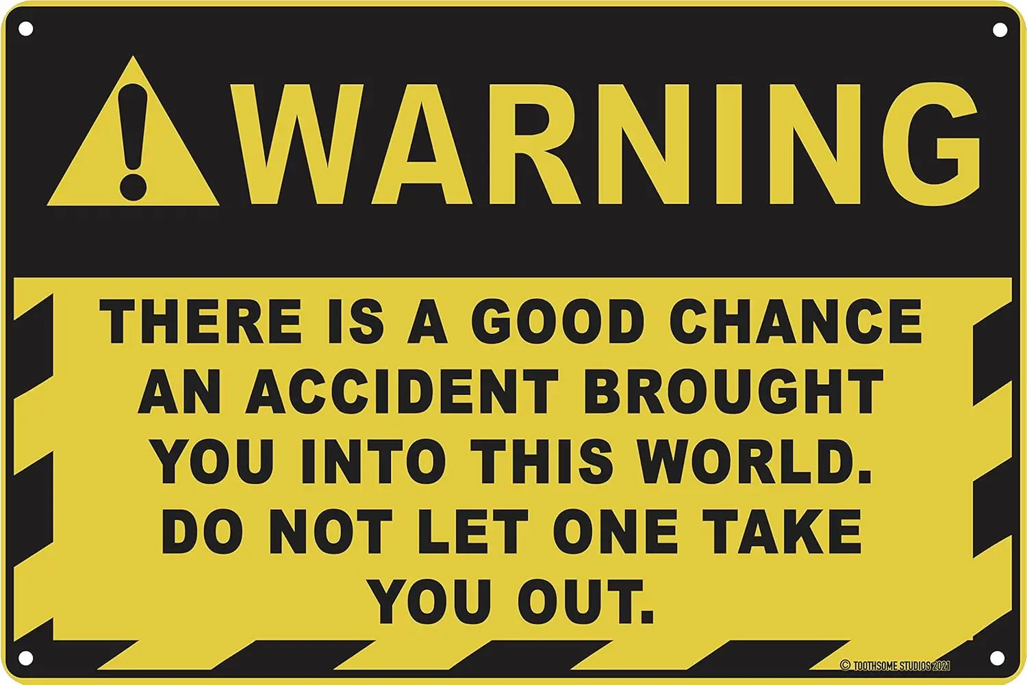 Warning An Accident Brought You Into This World...12