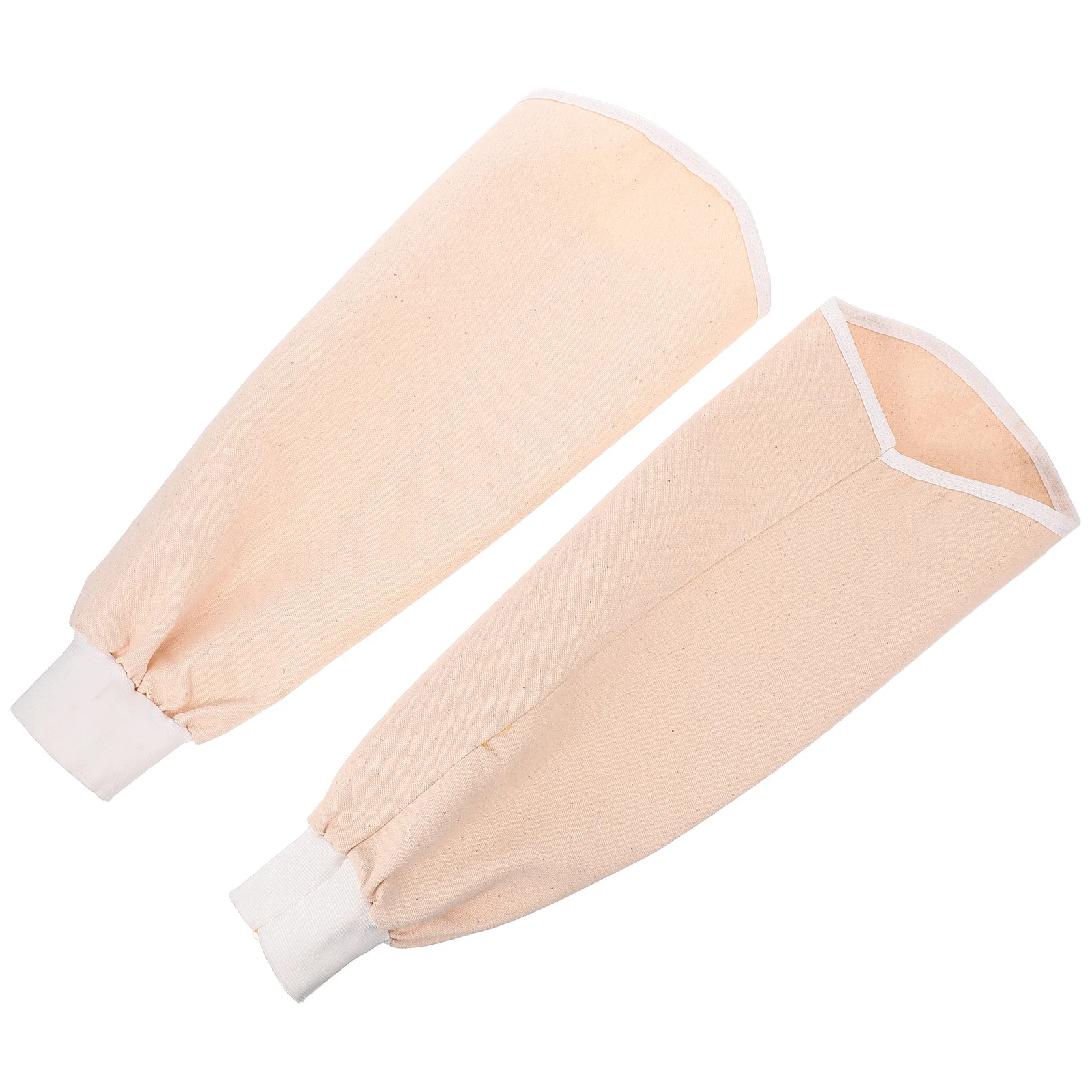 

1 Pair Welding Arm Sleeves Protective Work Sleeves For Men Women Canvas Heat Resistant Gardening Housework Industrial