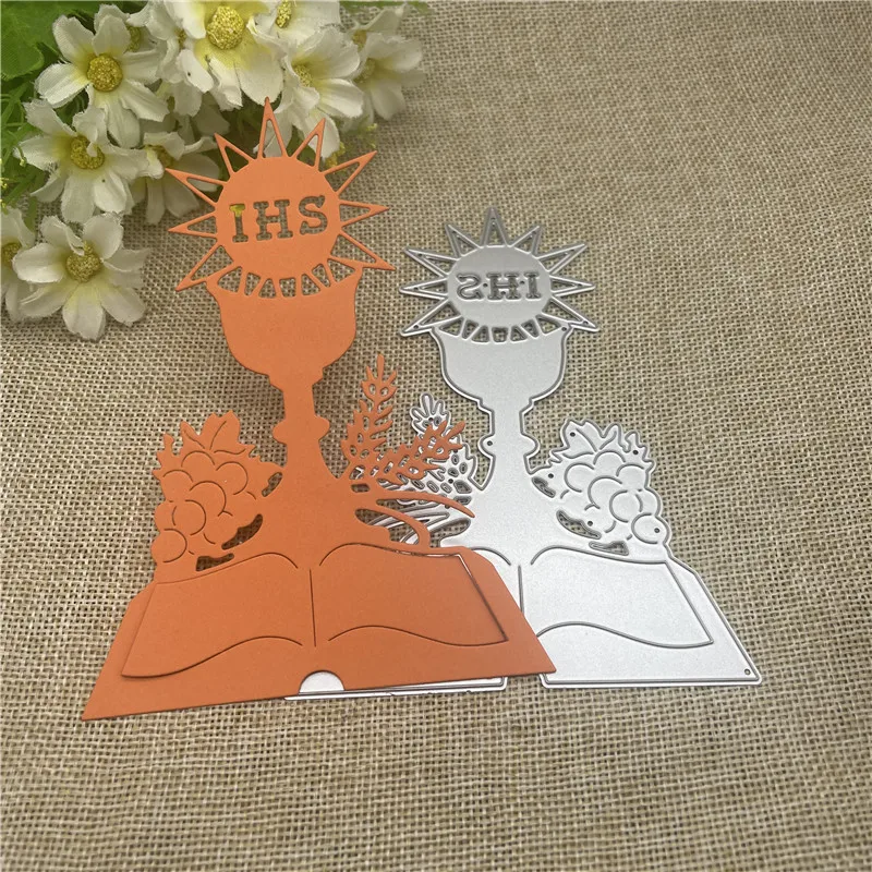 Mi Primera Die Metal Cutting Dies Scrapbooking Stencil Die Cuts Card Embossing DIY Photo Album Template Mold Decoration Craft