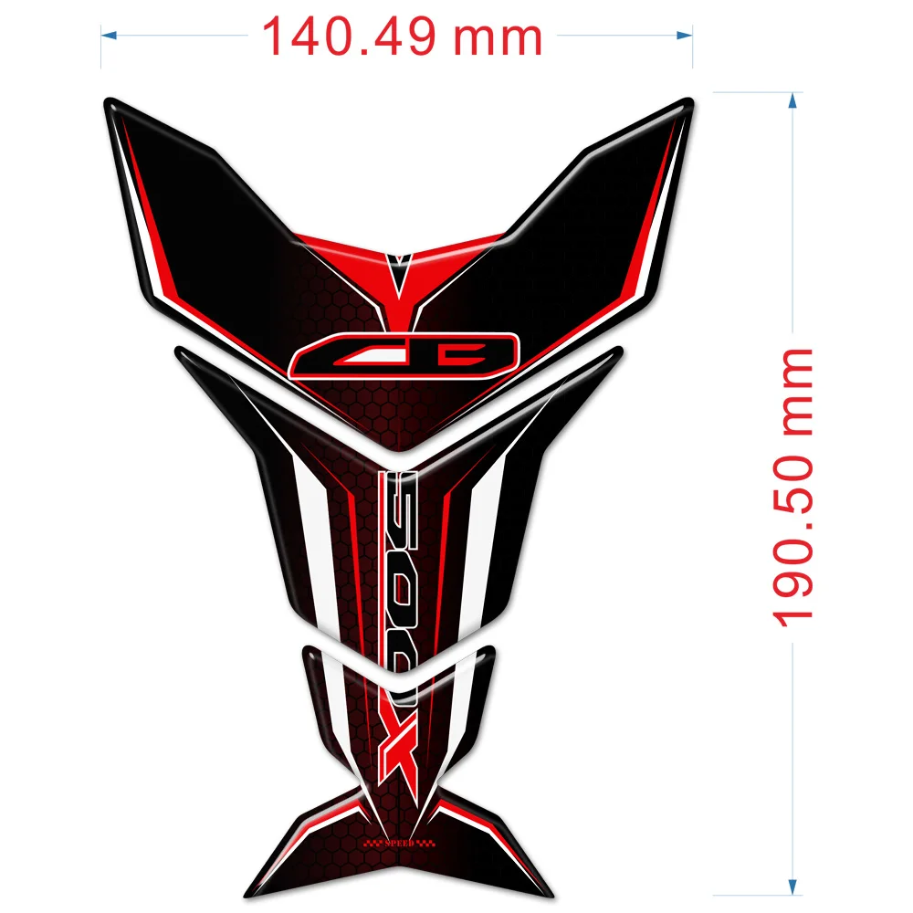 

For Honda CB500X CB 500 X 500X Tank Pad Protection Stickers Decal Protective