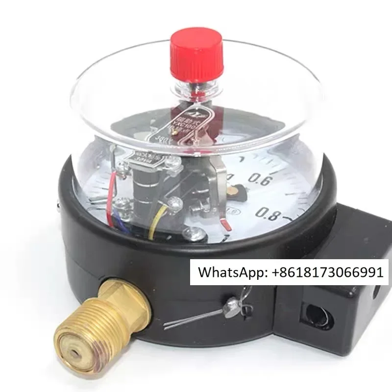 YX-100 Electric Contact Temperature Pressure Gauge Hydraulic oil Hydraulic Pressure Vacuum Gauge