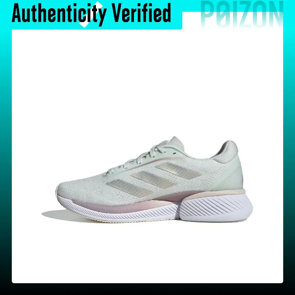 Adidas Supernova Eterno Fabric Cushioning, Wear Resistant Low top Casual Running Shoes Women's White Silver Green IH0443