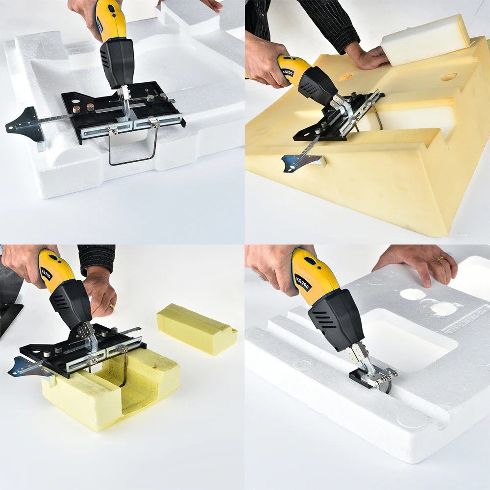 Foam Cutter Heat Knife 250W 110V/230V Electric Foam Polystyrene Cutting Machine Portable Styrofoam Cutter Hot Wire Foam Cutter