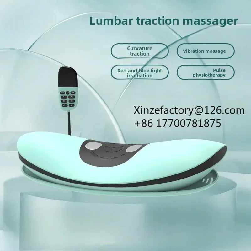 Factory Direct 2026 Top Rated super value Lumbar Massager Intelligent Electric Lumbar Soother Lumbar Plate Heating Vibration