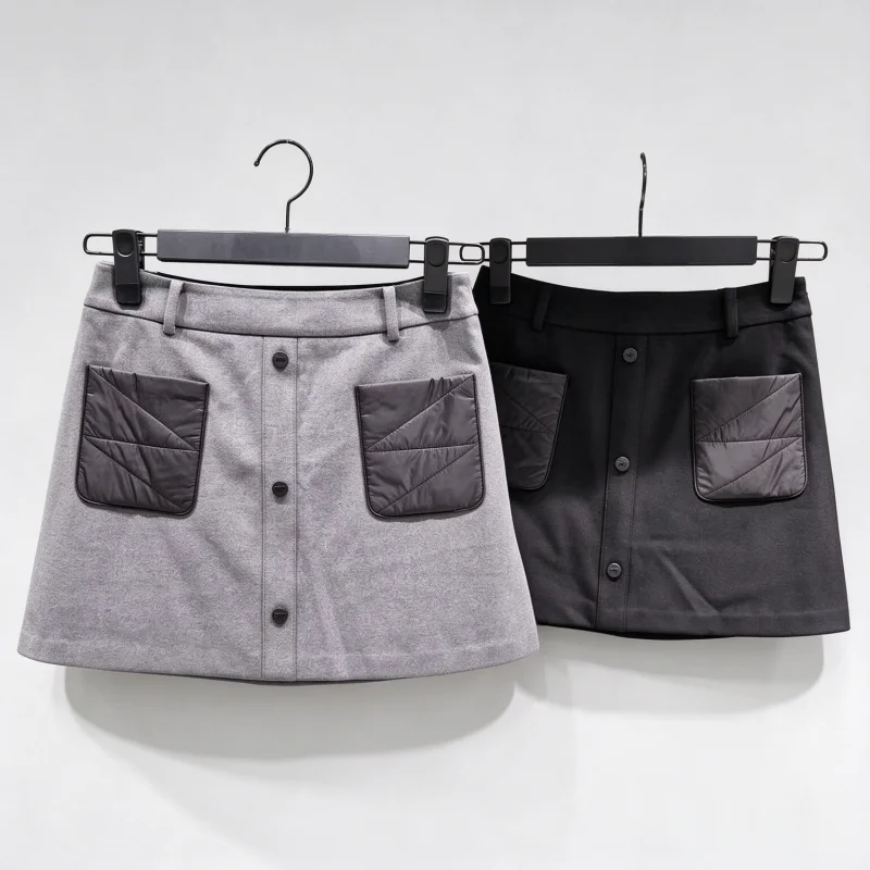 Clearance Sale-Women Autumn Winter Golf Skort A-line Sports Skirt Ladies Casual Versatile Golf Skirt With Built-in Safety Shorts