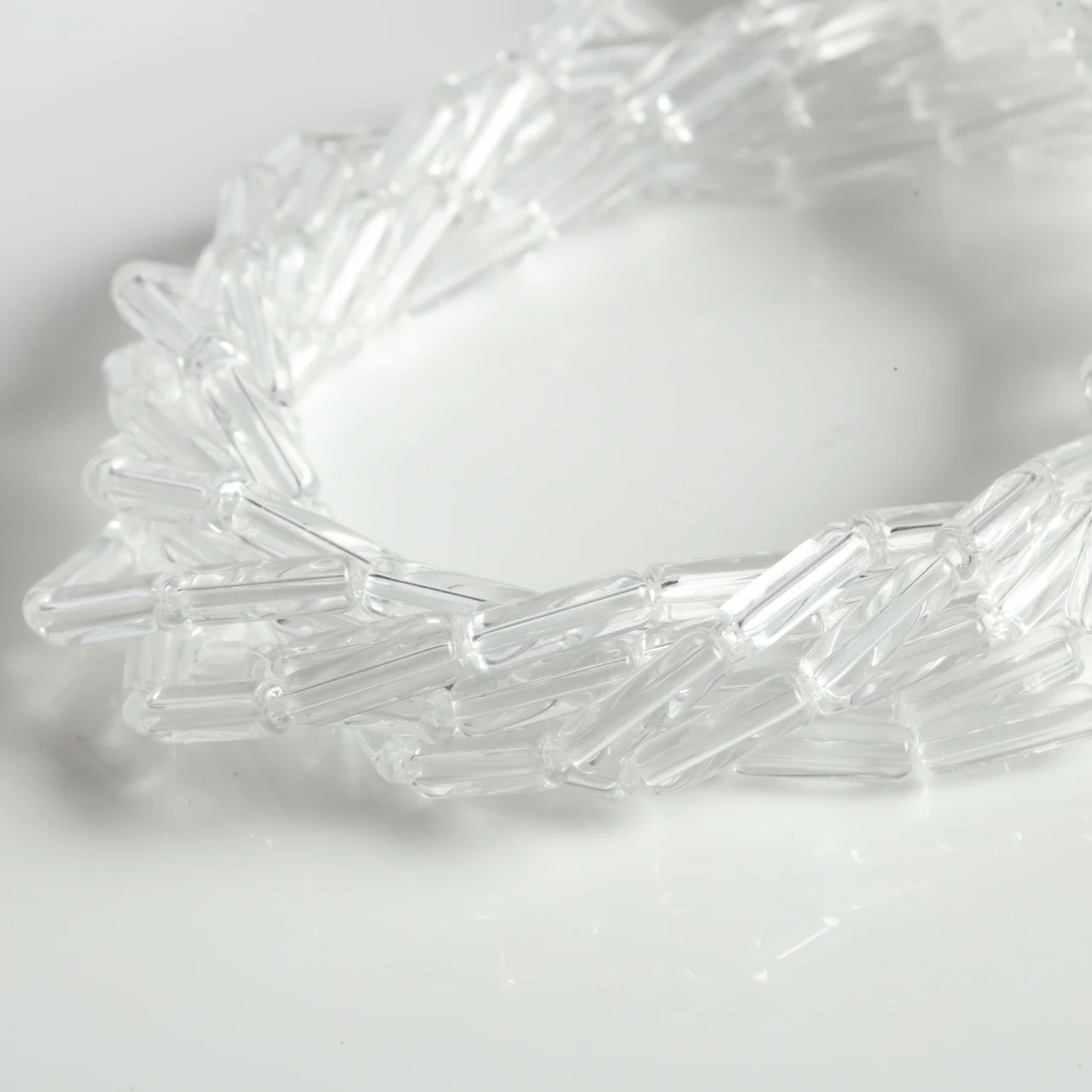 235-3760Pcs/Lot 4x13mm Glass Cylinder Tube Beads for jewelry Making,Women Diy Bracelet Necklace Earrings Garment Accessories