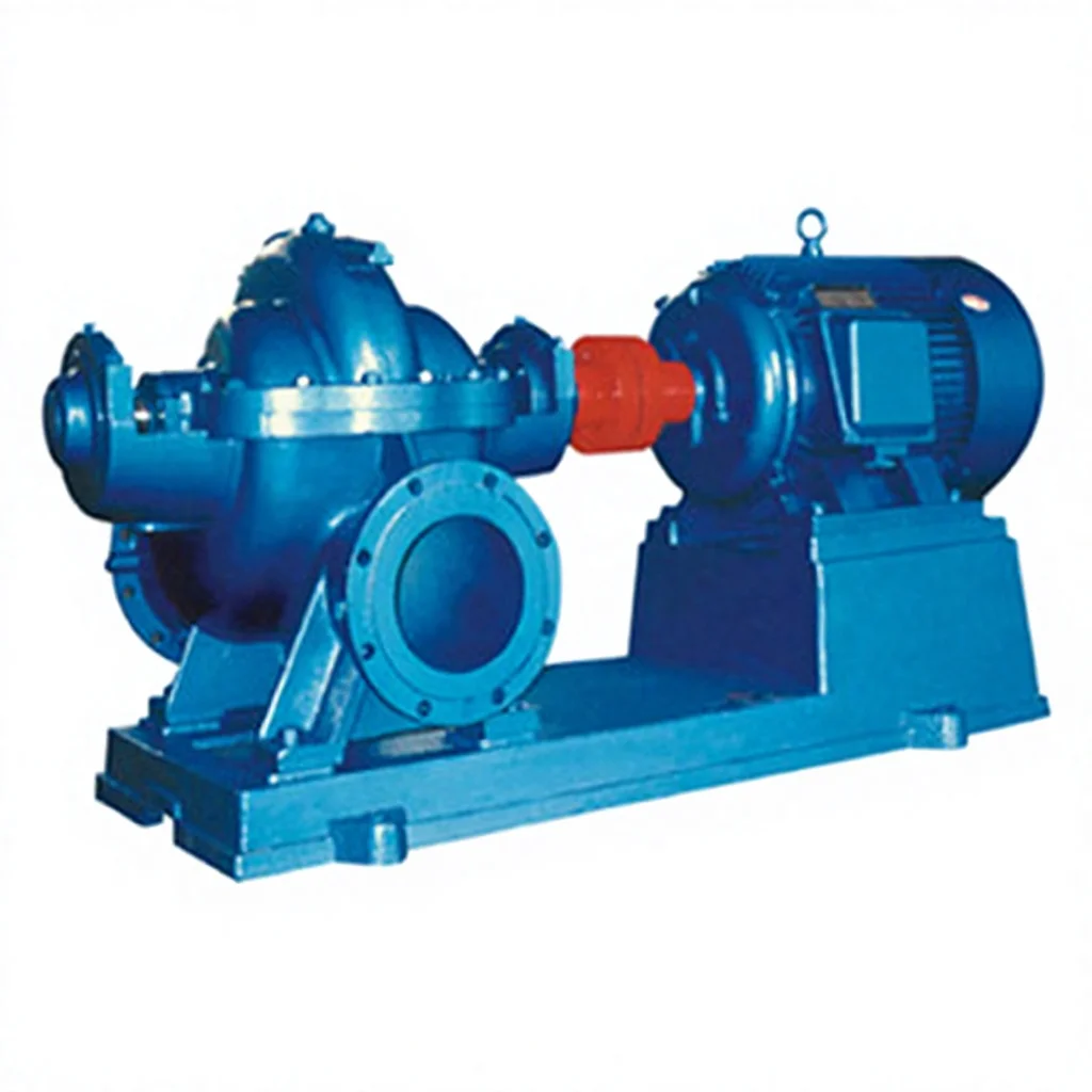 High Efficiency Double Suction Centrifugal Pump For Cooling Water Systems Split Case Industrial Circulating Pump