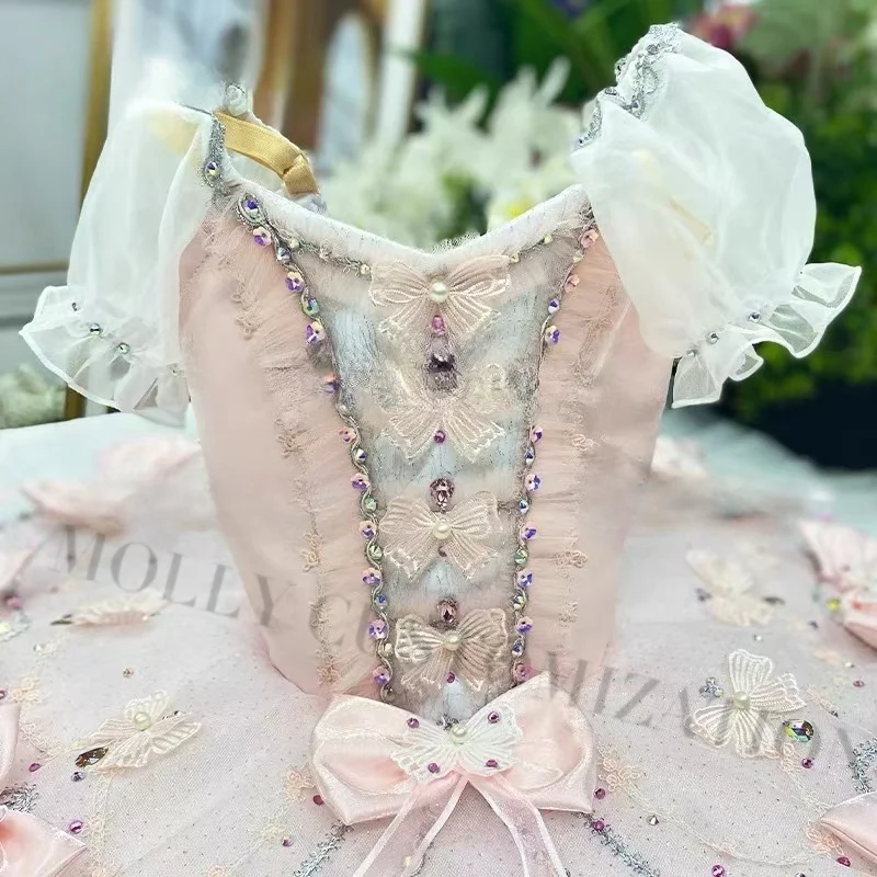 

2025 Индивидуальная новая розовая балетная фея, вариационная кукла, фея-пачка, конкурс производительности для взрослых и детей