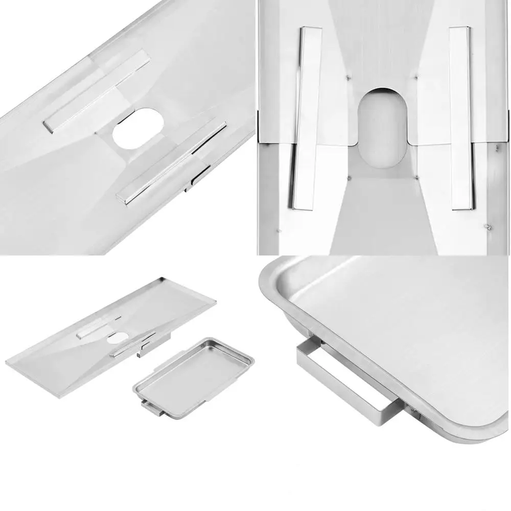 

Регулируемый поддон для капель с фиксатором поддона в сборе для запасных частей для гриля, подходит для решеток для распылительной сковороды