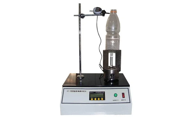 Verticality deviation tester Glass bottle, verticality tester, axis deviation tester Plastic bottle verticality