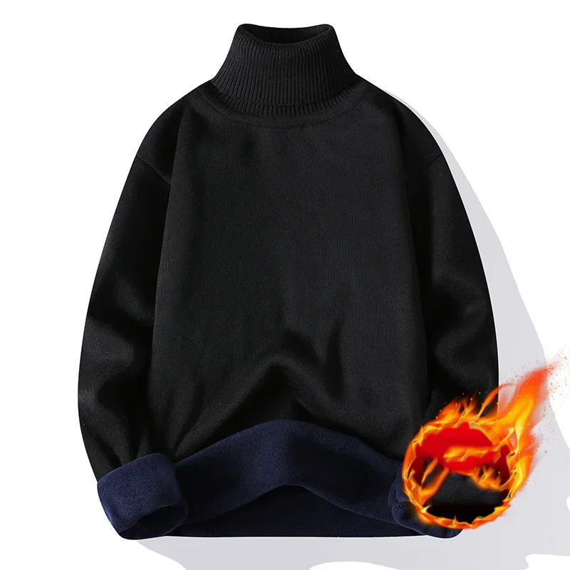 Men's Sweat-shirt Pullovers Sweater For Men Men's Clothing Spring Casual Streetwear Knit Autumn Fashion Hombre Warm Solid Male