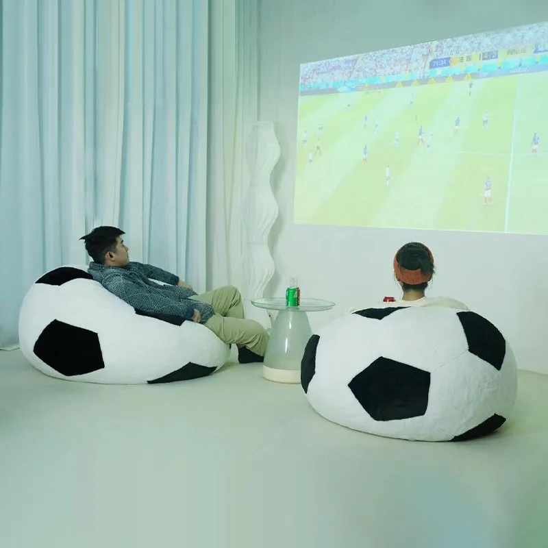 

Sofa, rabbit plush round football sofa, living room sofa