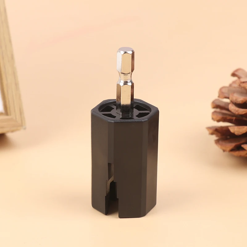 New Black String Winder Tuning Peg Puller Electric Drill For Guitar Bass Repair Tool Guitar Electric Drill Guitar String Plug