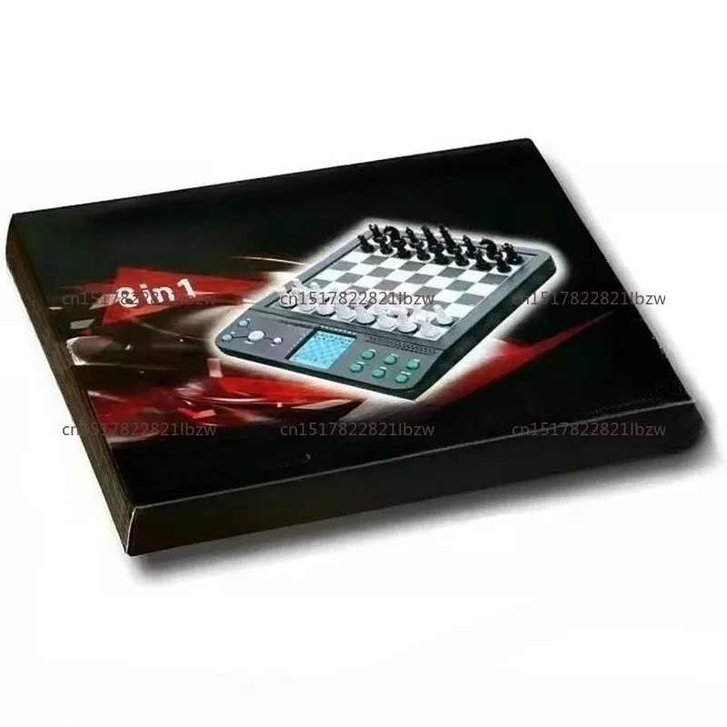 Beginners Chess Computer Electronic Board with Talking Magnetic Chess Pieces Self Teaching Program