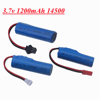 3.7v 1200mah 14500 battery For JJRC C2 D828 RC Stunt Dump Car 3.7v 1s Li-ion Battery For TKKJ H116 2.4GHz 4 Channel Mini RC Boat