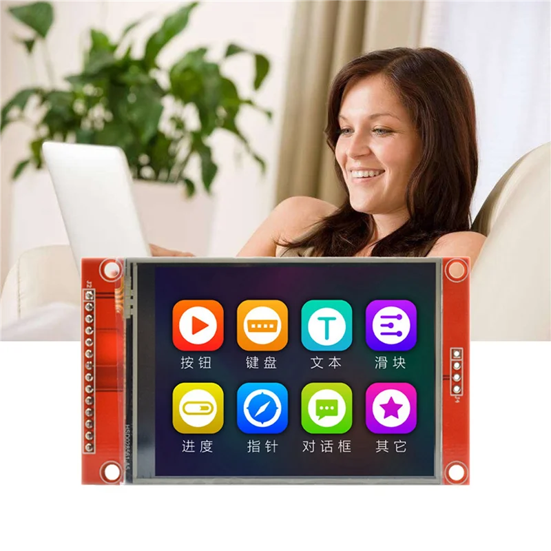 Y43A-2 Pz 2.8 Pollici 240X320 SPI TFT Modulo Display LCD Porta Seriale SPI 51 Unità ILI9341V Modulo Porta Seriale LCD STM32