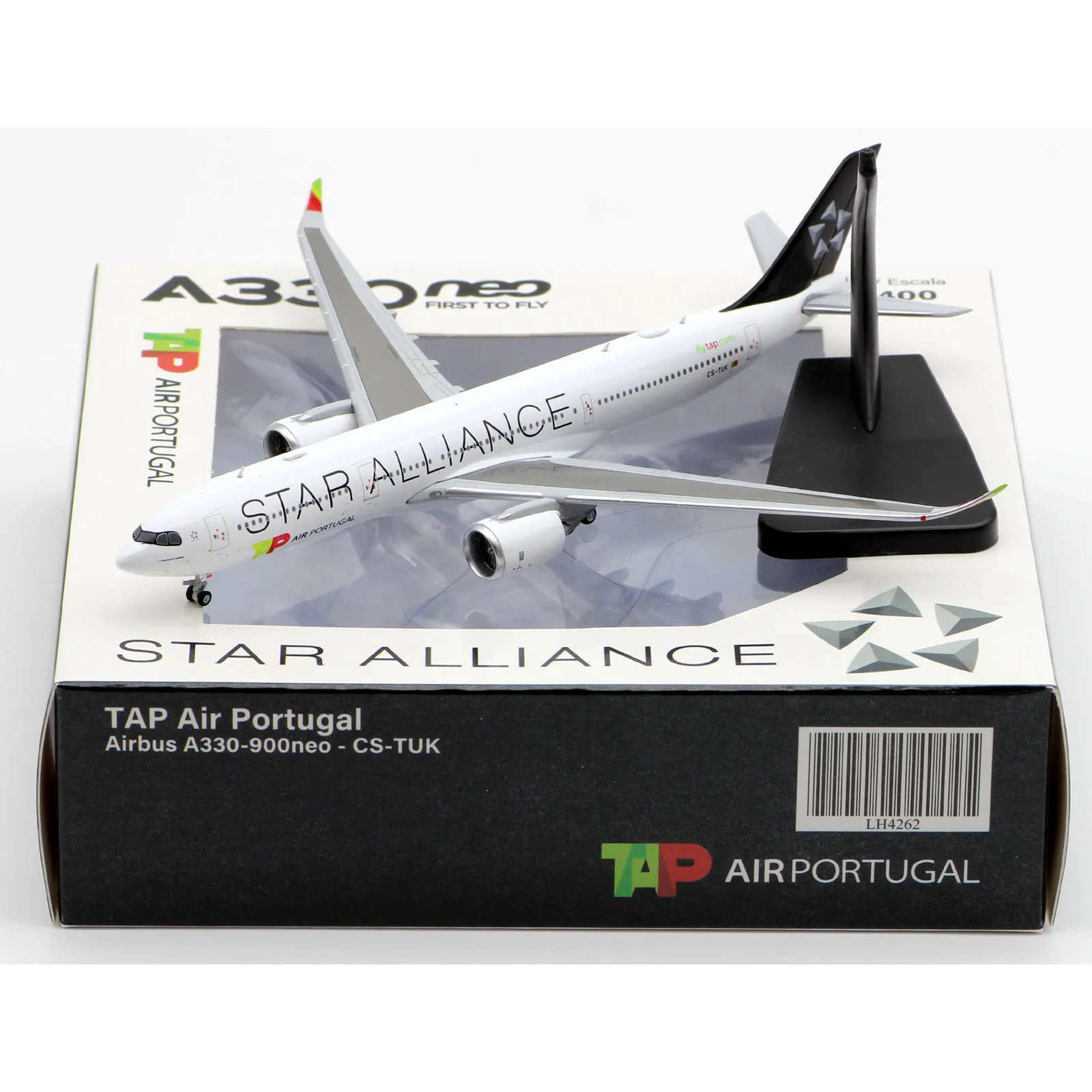 

LH4262 Alloy Collectible Plane Gift JC Wings 1:400 TAP Air Portugal Airbus A330-900NEO Diecast Aircraft Jet Model CS-TUK