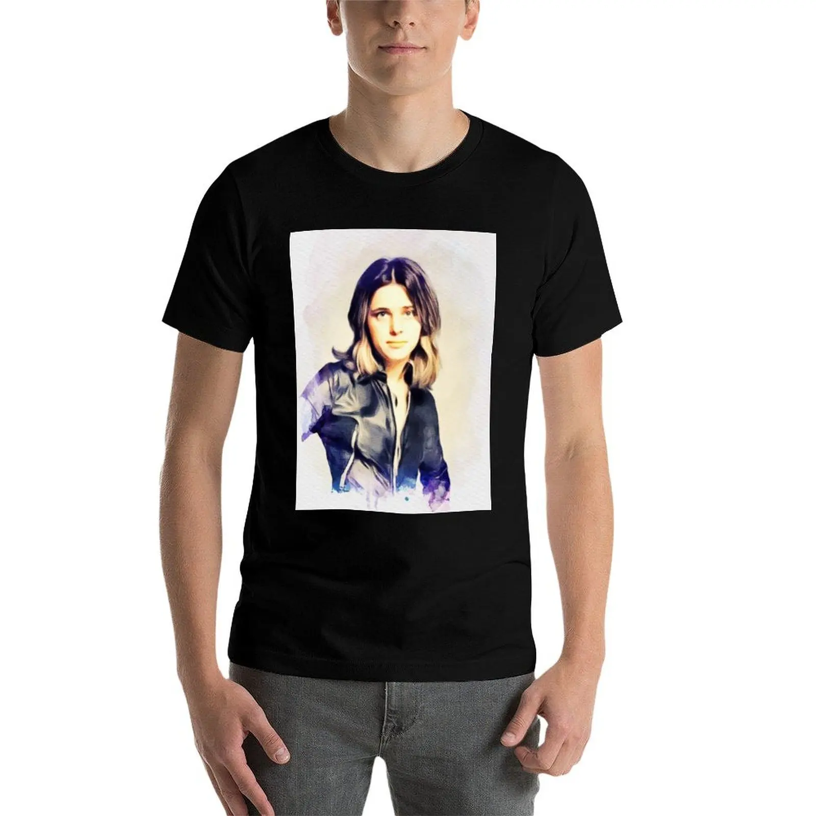 قمصان Suzi t 100% Music t Quatro، قميص برسومات الرسوم المتحركة تي شيرت Legend تي شيرت قطني للرجال