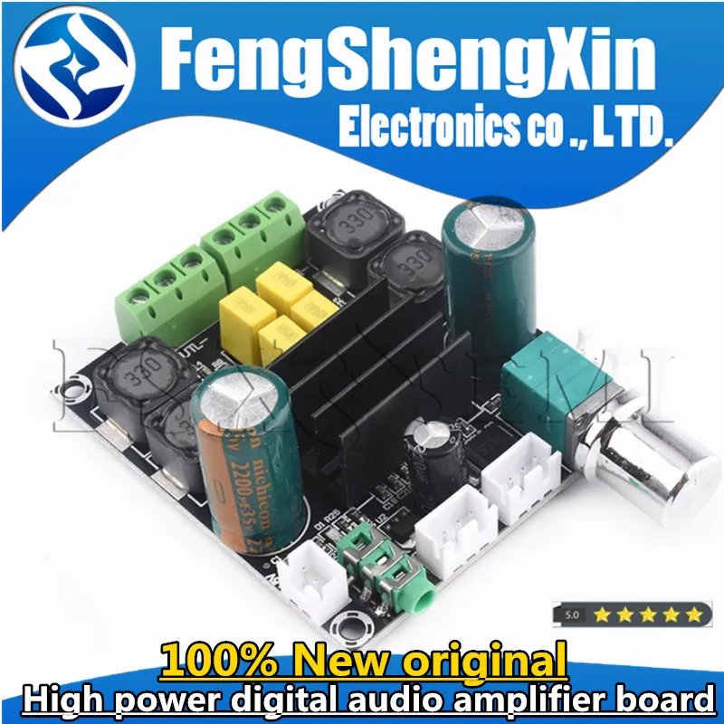 TPA3116D2 100W*2  High power digital audio amplifier board Amplifier amplifier amplifier panel