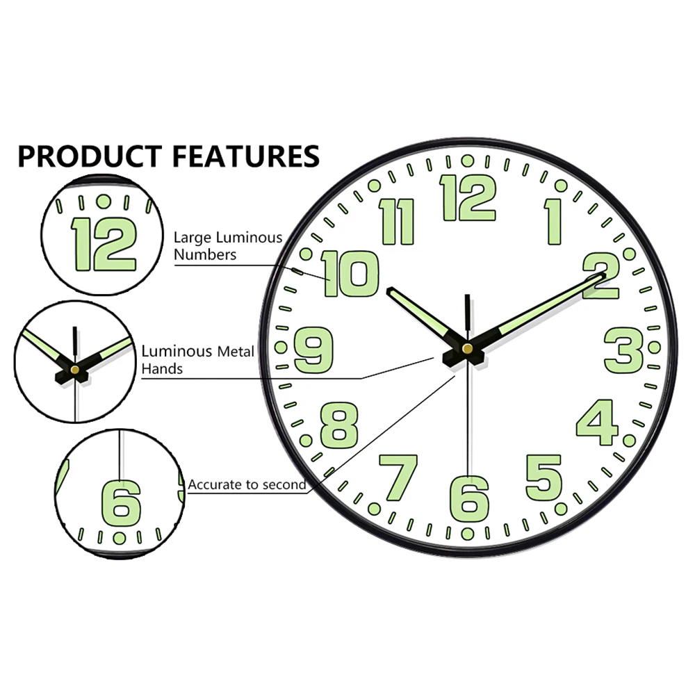 Thumbnail 4 - #78 Latest Modern Wall Clocks Offers