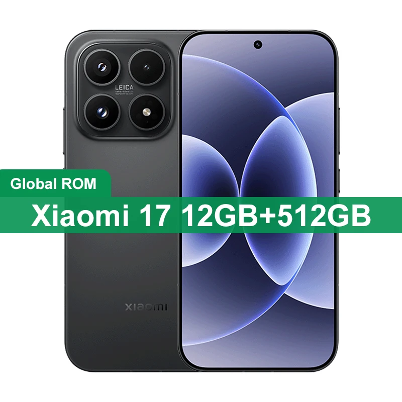 CN Global ROM Xiaomi 17 256GB/512GB 6.3 inch 1.5k OLED Screen