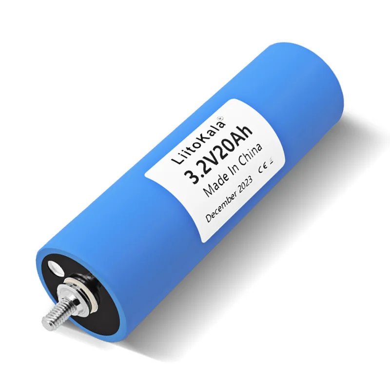 LiitoKala 3.2V 20Ah LiFePO4 battery is suitable for 3C discharge of yacht, RV, electric bicycle, electric scooter, wheelchair an