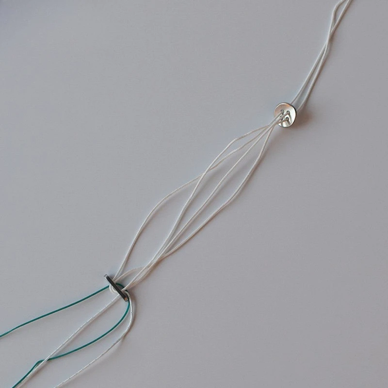 UHMWPE Sewing Thread Adjustable Double Titanium Ring System Accessory for Repairing Shoulder Joint Ligaments