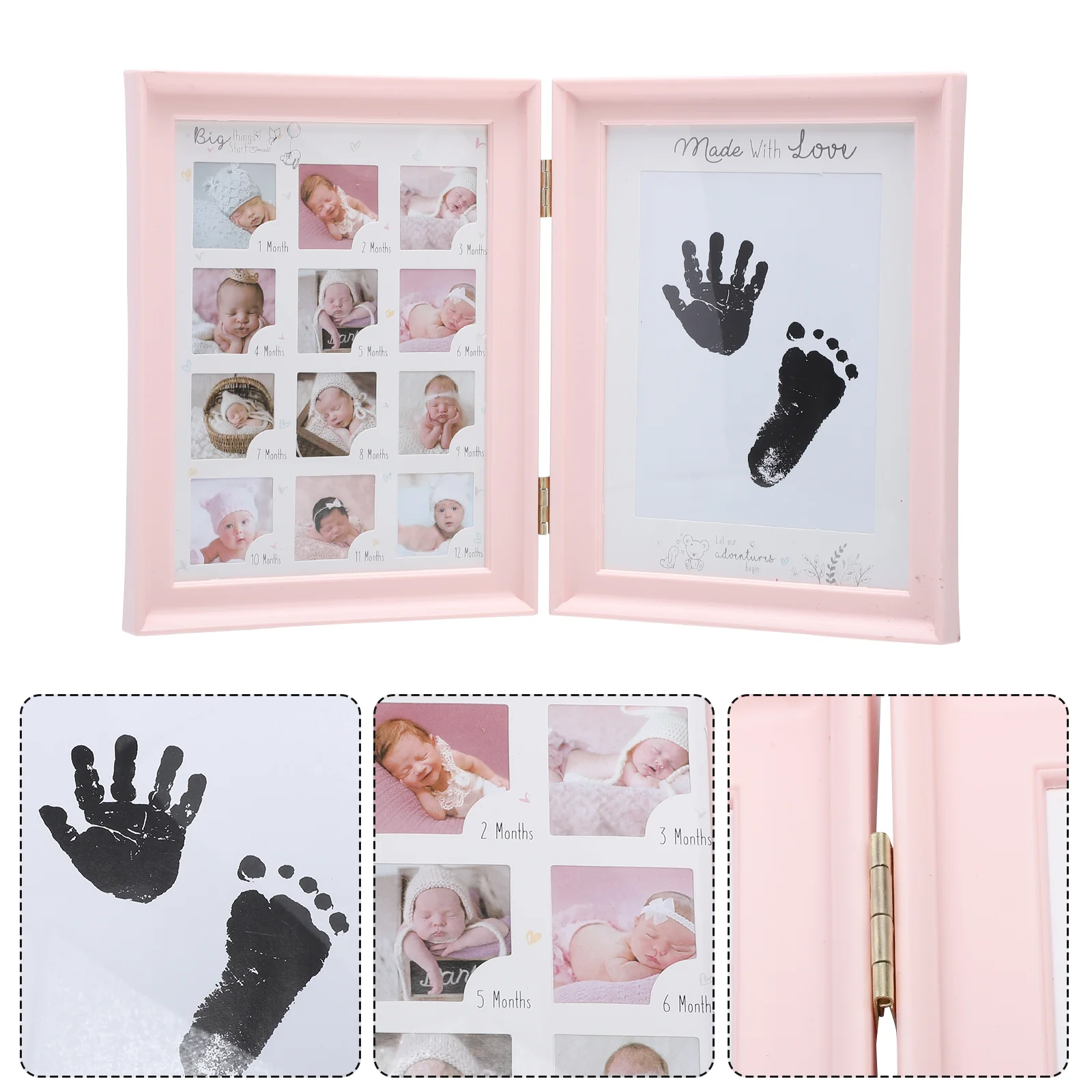 

Newborn Photographs Albums Growth Frame Baby Style Mother Picture Frames