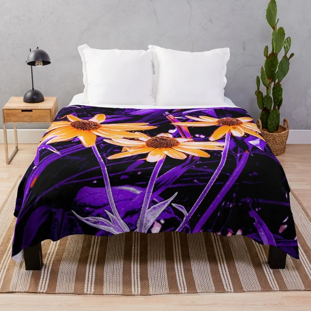 

Purple Sunshine Throw Blanket Tourist Fashion Sofas Luxury Throw Blankets For Baby Blankets