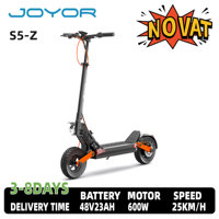 JOYOR S5-Z Electric Scooter, 600W Motor, 48V 13AH Battery Adult E-Scooter 10*3 inch Tires, 25km/h Speed City commuting EScooter