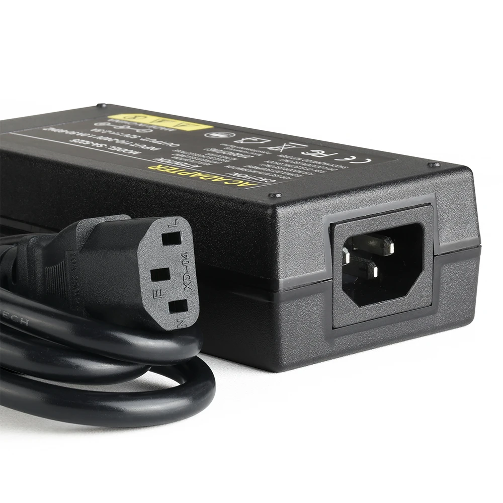 Techage-adaptador de corriente de 52V y 2,5 a, accesorio de protección, AC 100-240V, DC 5,41mm, EU / AU / UK / US