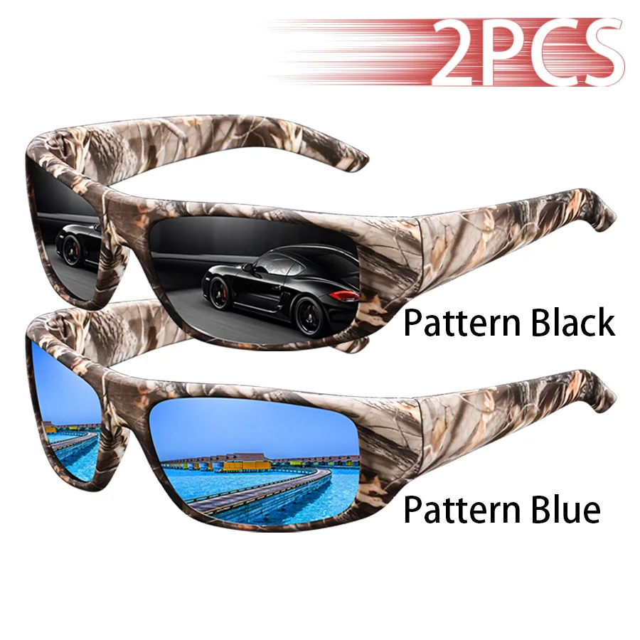 Modische Vintage-Sonnenbrille mit klassischem Muster für Autofahren, Angeln, Sport, Unisex-Laufbrille, Bergsteiger-Sportsonnenbrille – Detail 18