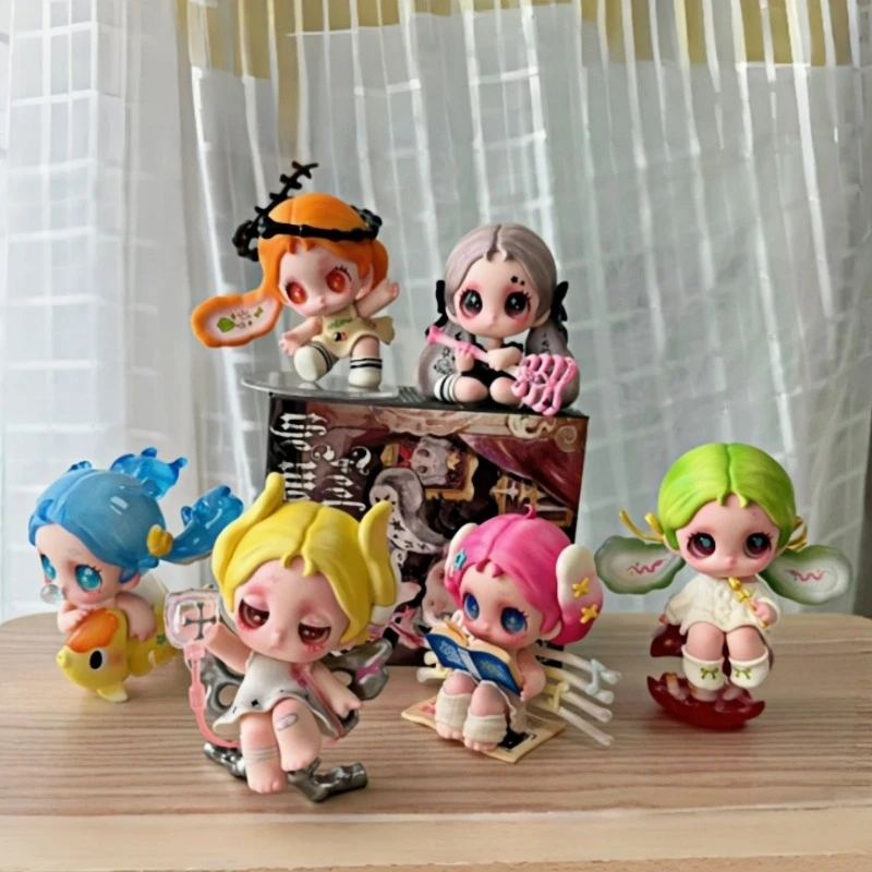

Подлинная MINISO Ossia Feel The World Series слепая коробка игрушка Kawaii аниме фигурка-сюрприз Mystery Box кукла подарок для девочки в наличии
