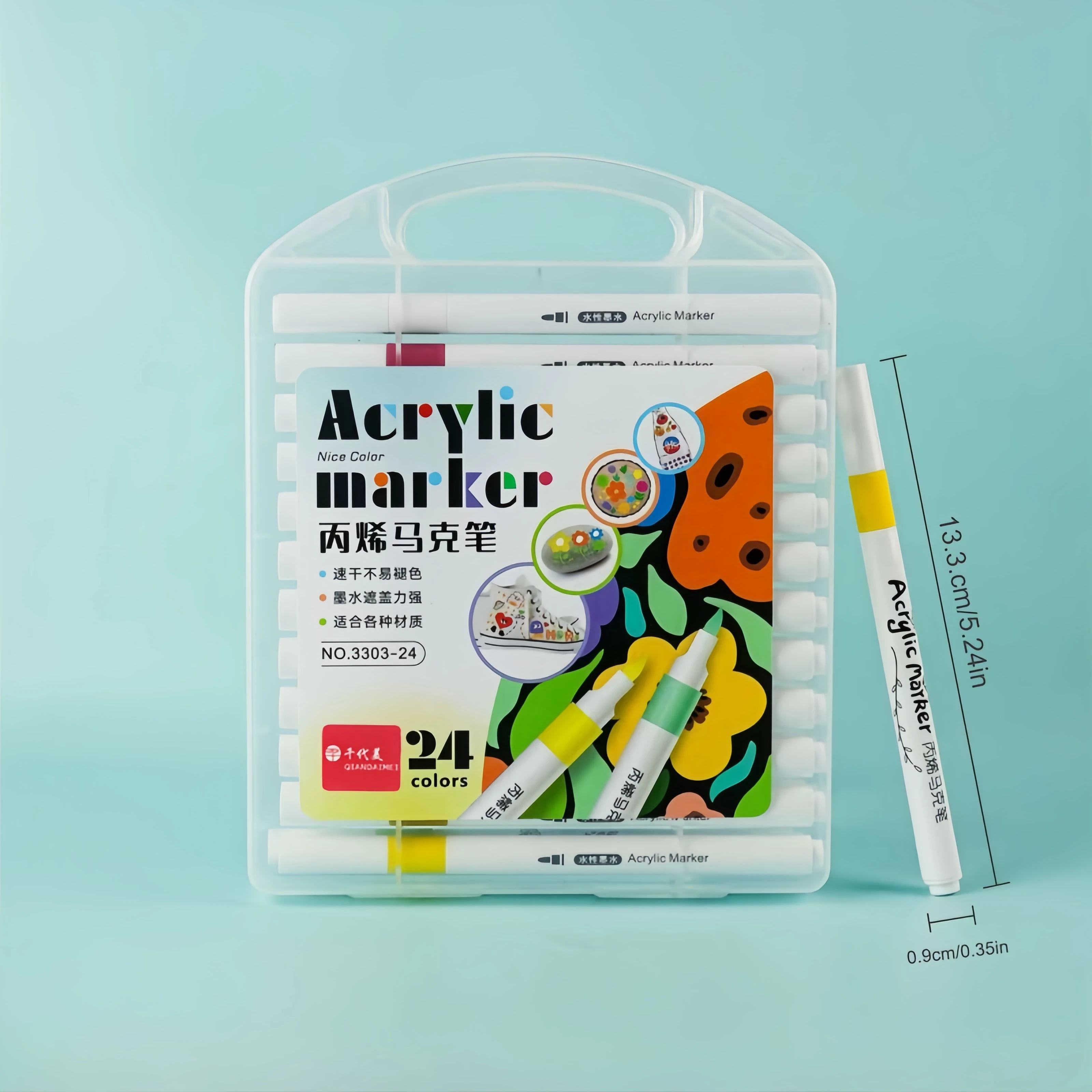 

Marker Acrylic paint Brushes Creative painting Tools Pen set Multi-color art pens