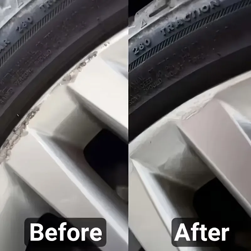 

Universal Wheel Refinishing Kit Professional Repaint Solution for Scratched Aluminum and Steel Automotive Wheel Rims