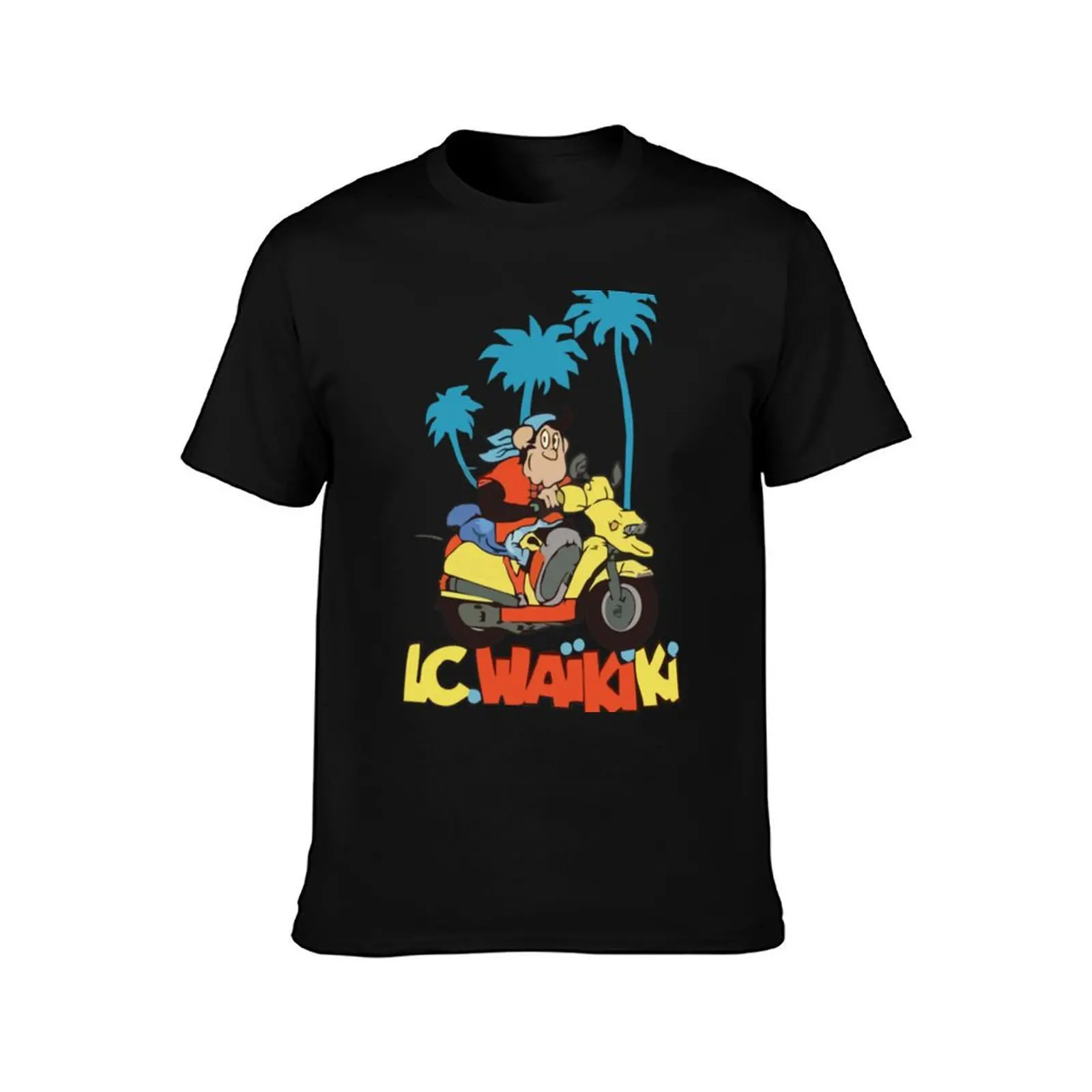 LC Waikiki T-Shirt Art Pattern Printed Casual Top T-Shirt